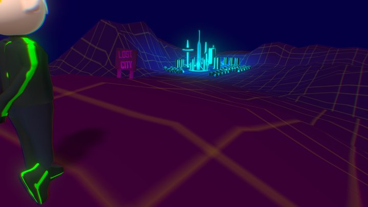 The Lost Treasure of the Lost City 3D Model