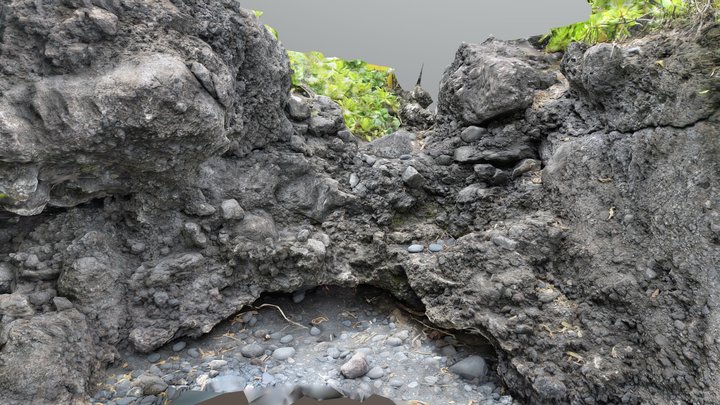 Black Rock formation 3D Model