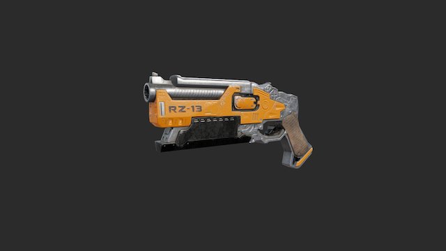 Pistol 3D Model