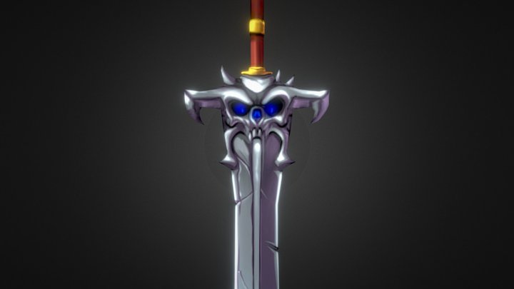 Black Sword 3D Model