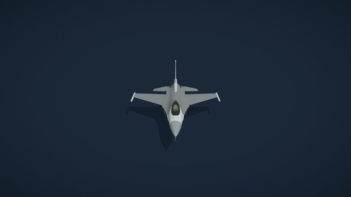 Besiege_F-16C_v2 3D Model