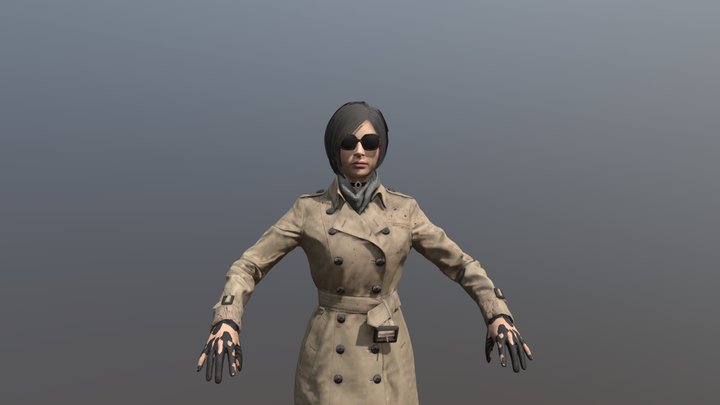 Ada Wong 3D Model