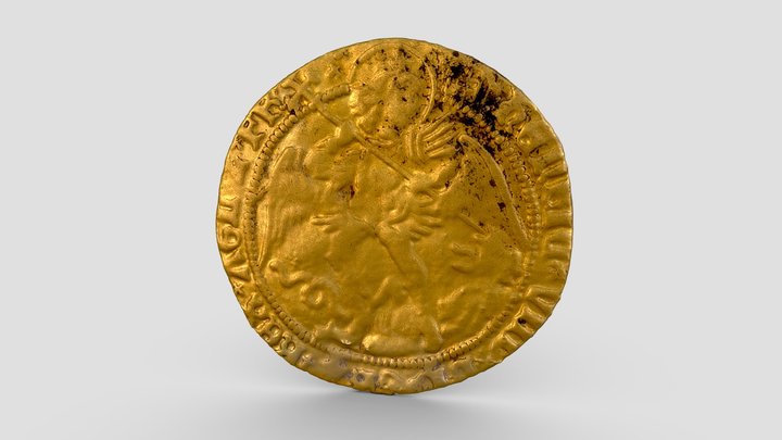 Gold Angel of Henry VIII (1509-1526)