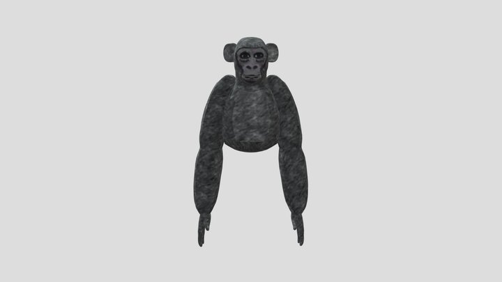 Badly Rigged Trout Player 3D Model