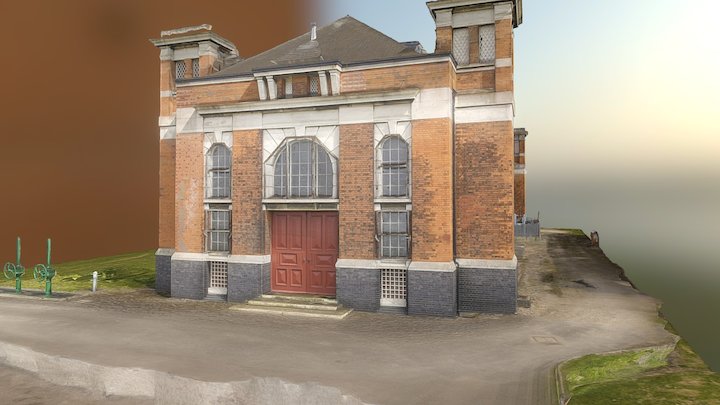 Pump Station 3D Model