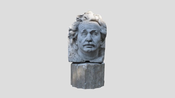 Bust of Albert Einstein 3D Model