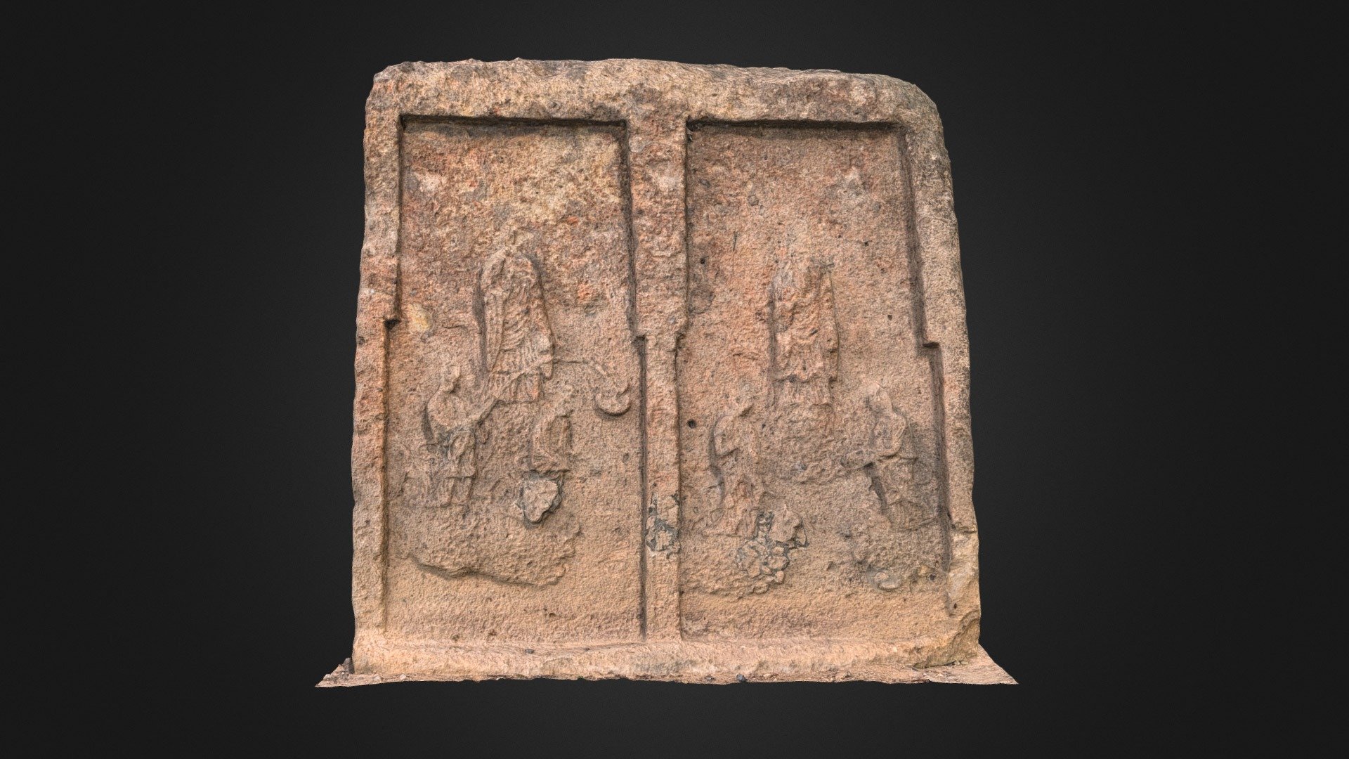 Two sets of Amitabha Triad (japan)