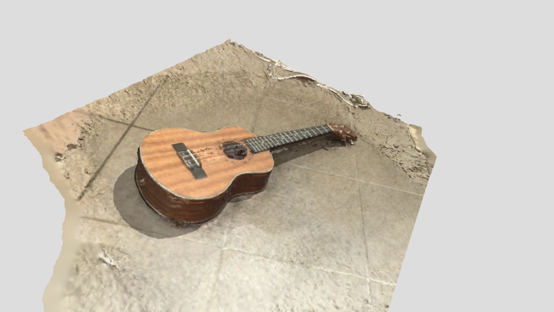 ukulele 3D model by itsruianli [caa5707] Sketchfab