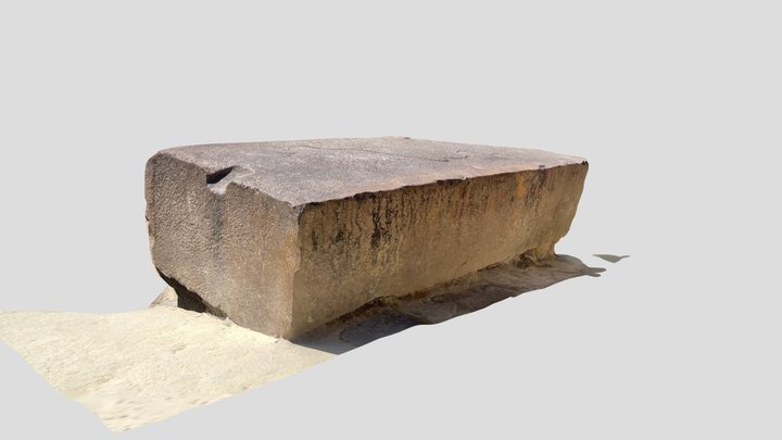 Ollantaytambo Megalithic Block 3D Model