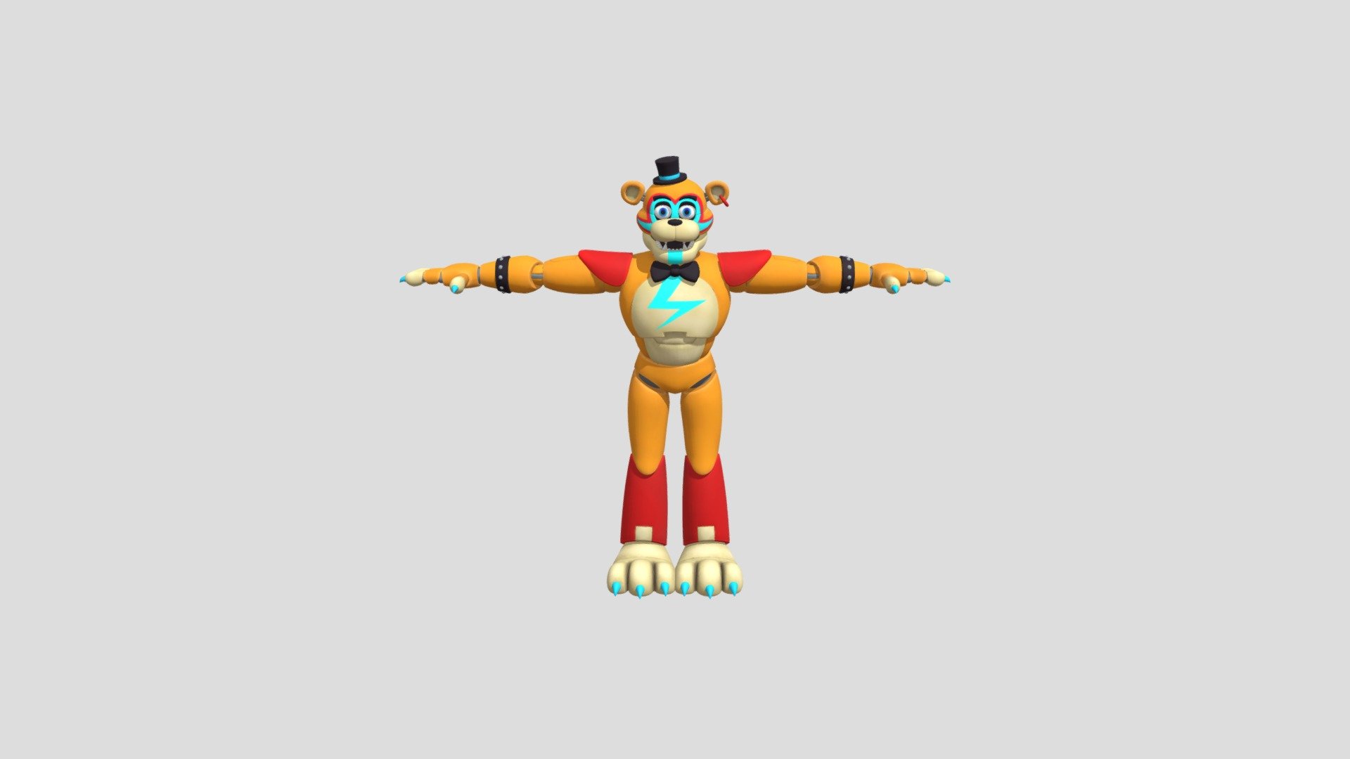 Glamrock Freddy Security Breach