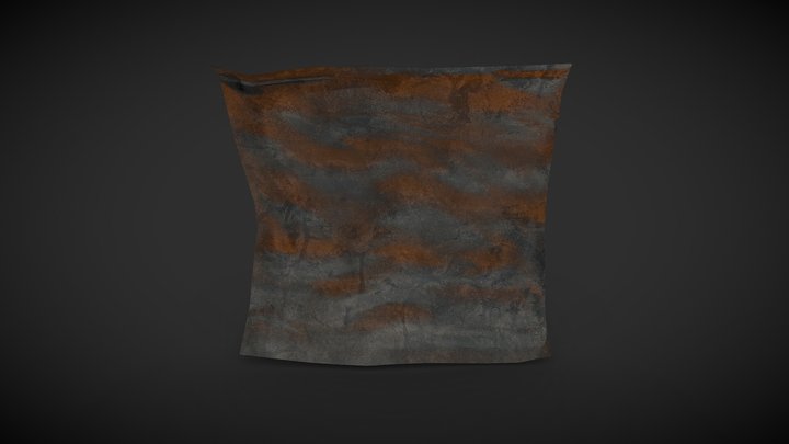 Cave wall 3D Model