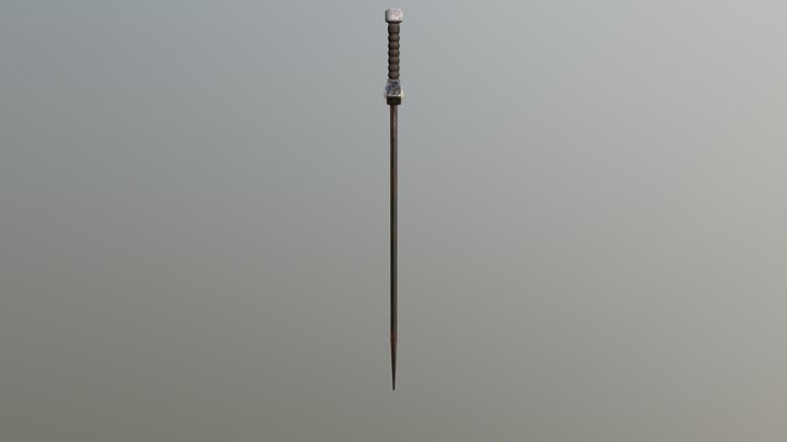 Infernal Sword 3D Model