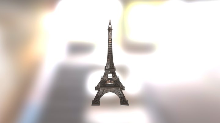 Tour De Eiffel 3D Model
