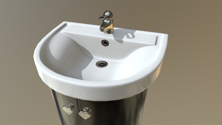 Bathroom Sink 3D Model
