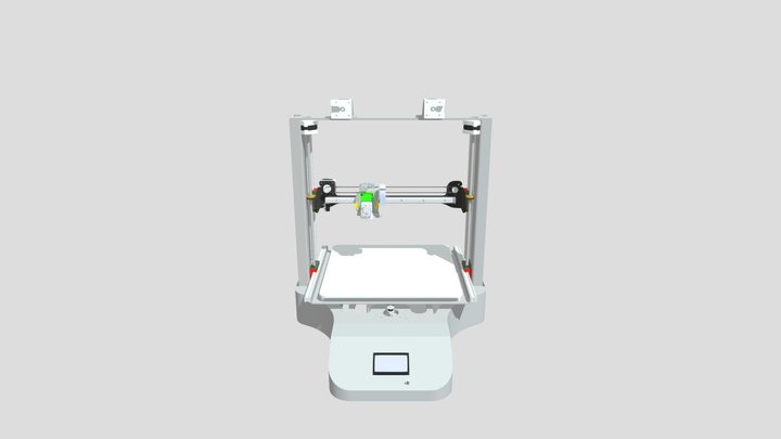 ZRK Printer Redesign 3D Model