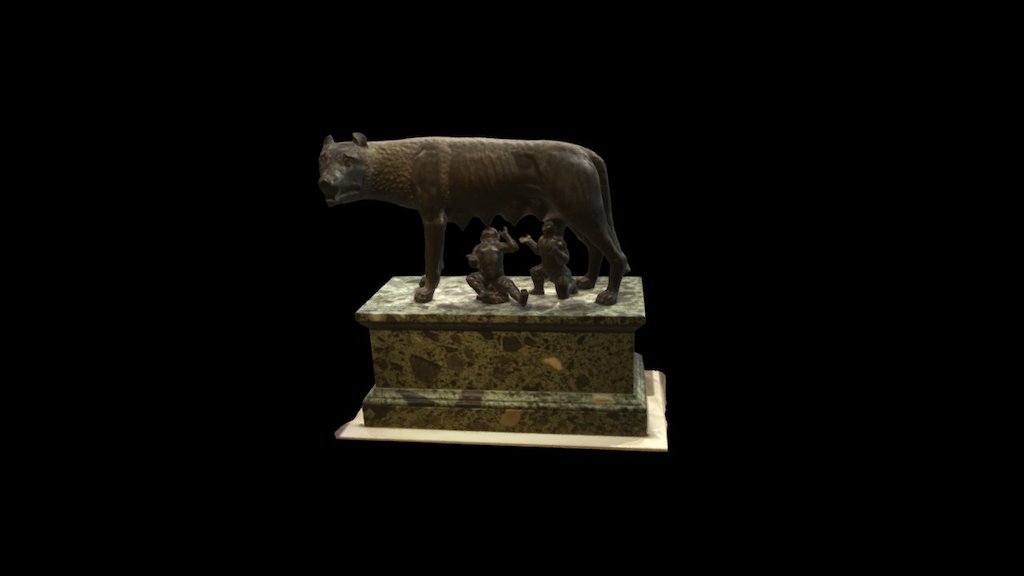 Scan - Romulus and Remus - 3D model by ArtlabPlus [caa9499] - Sketchfab