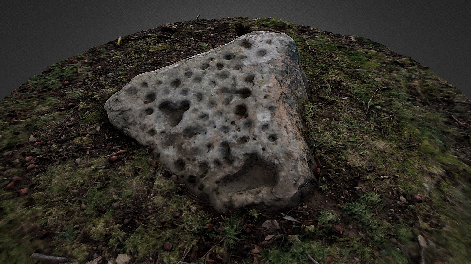 Migvie Cup Marked Stone — Sketchfab embed 3D viewer