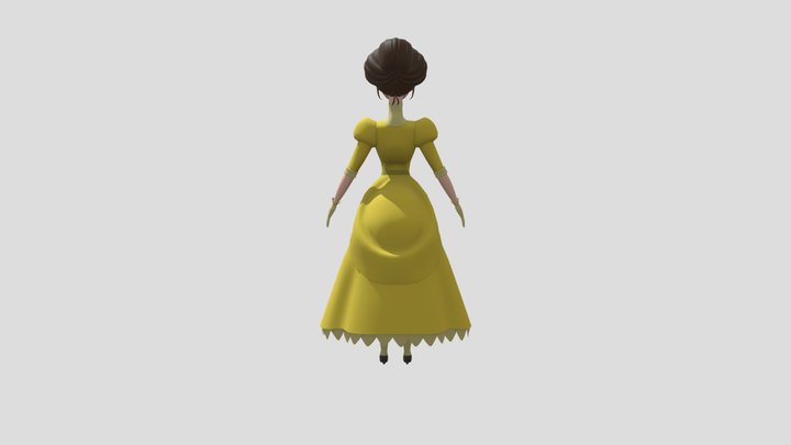 JanetT M/D/B 3D Model
