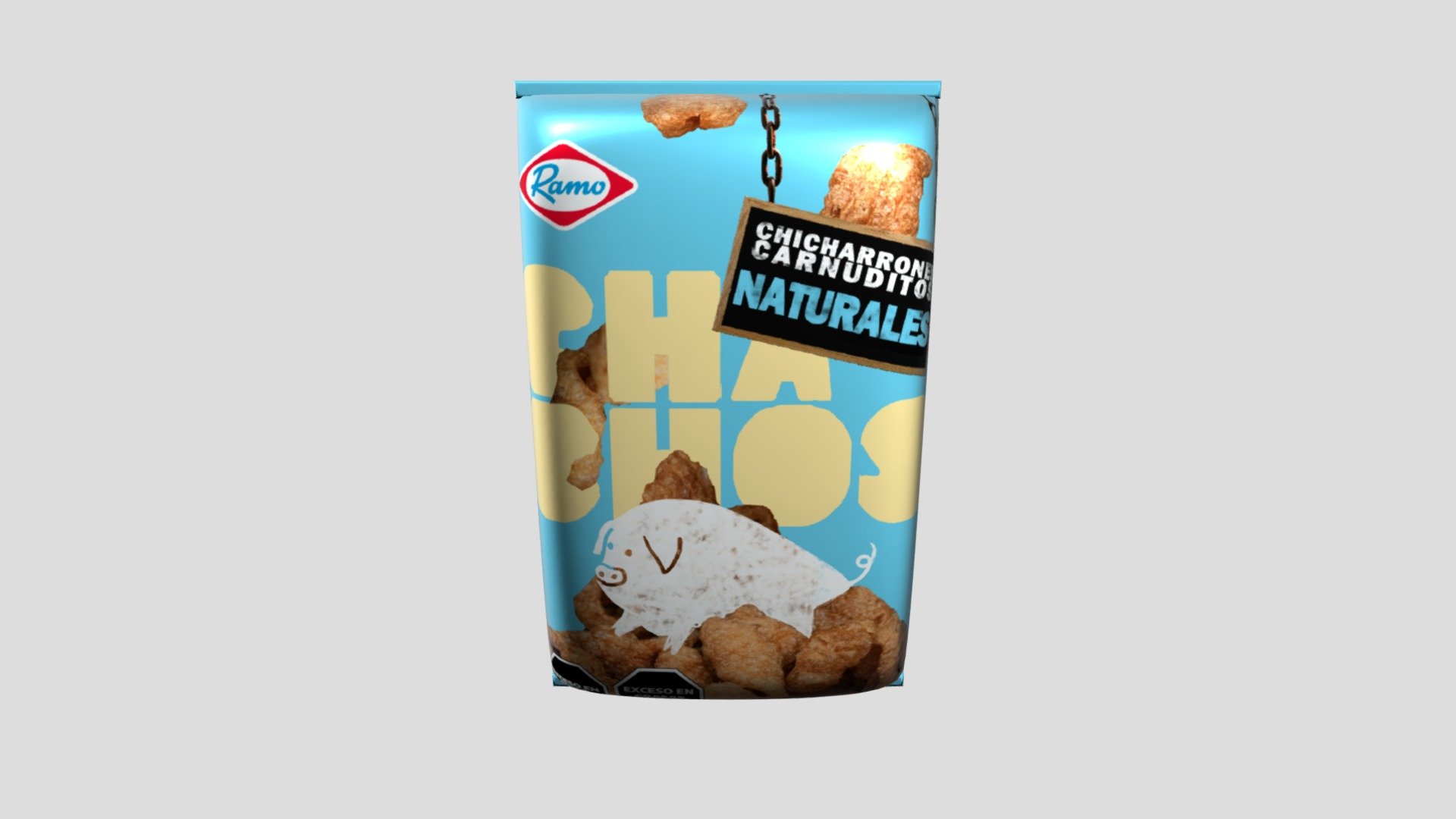 chicharron - 3D model by caroupb [caabc09] - Sketchfab