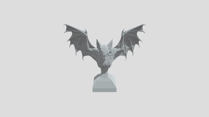 Ironwing Bat-Demon 3D Model