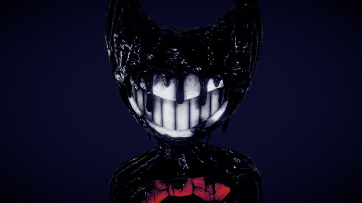 Ink Bendy Remake V3 Real World 3D Model