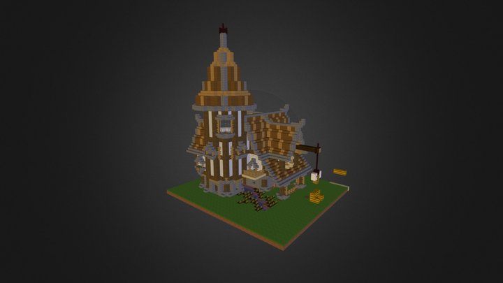 Medieval house by Mekel & Hoolss 3D Model
