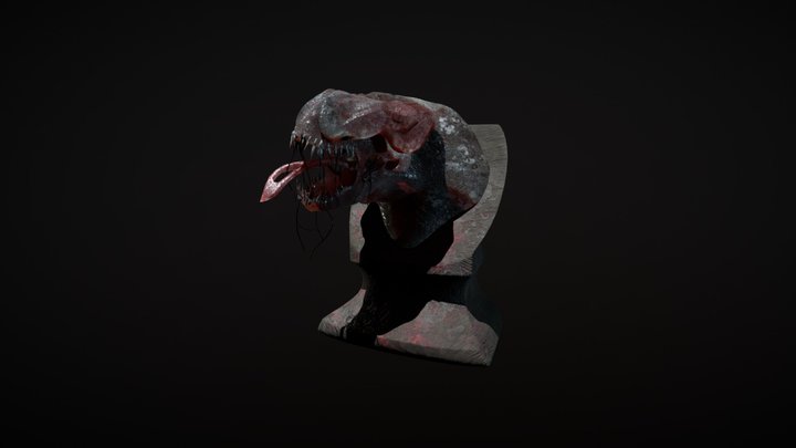 Creature Monster Study 3D Model