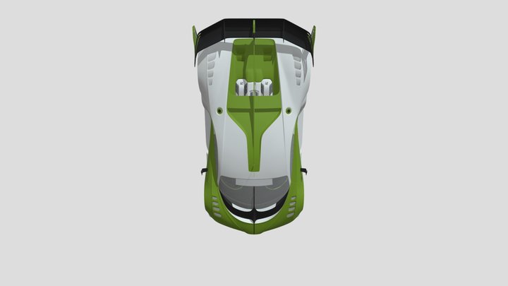 Bugatti Vision GT 3D Model