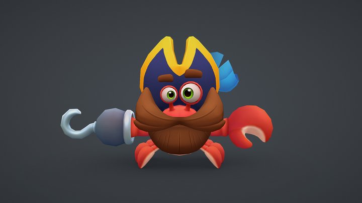 Crab 3D Model