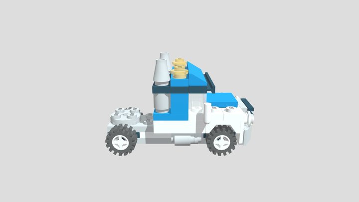 Lego truck 3D Model