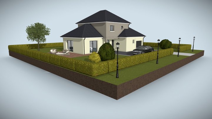 Ontario 120 3D Model