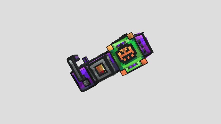 Bobs shop Pumpkin thrower 3D Model