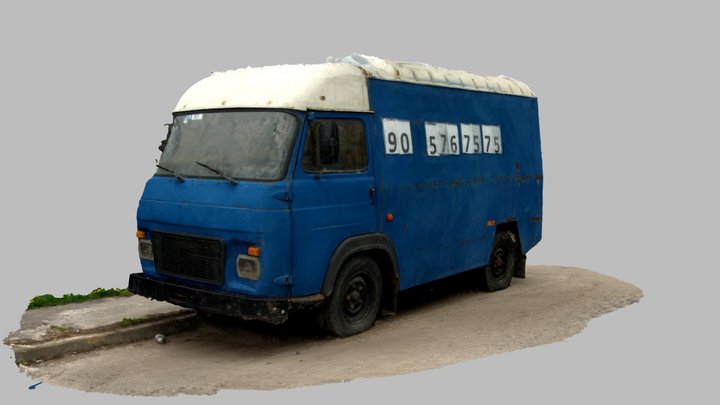 Avia A21F (Raw Scan) 3D Model