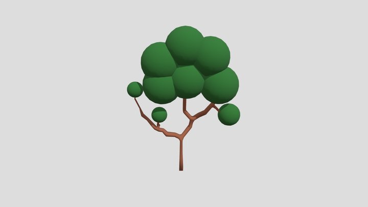 Árvore - Tipo 2 3D Model