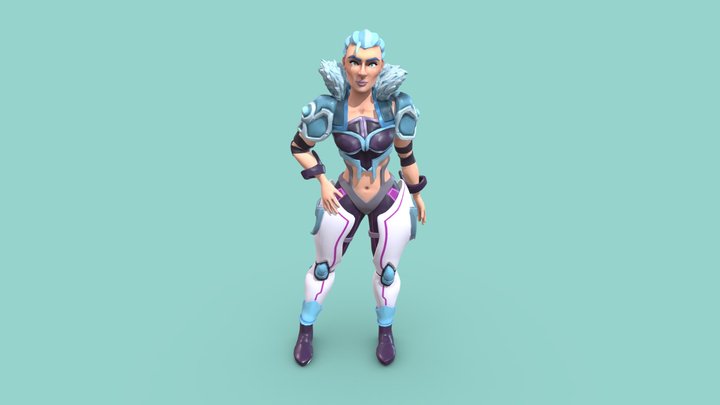 Sculpt of Naastia (Concept - Catarina Pulli) 3D Model