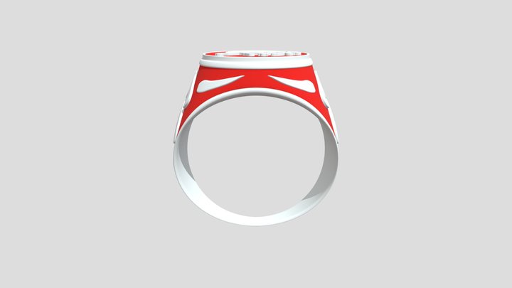 Ring "Alef" 3D Model