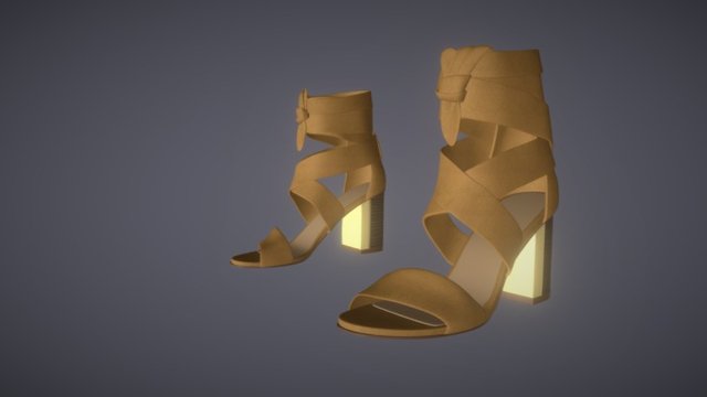 River Island Shoes 3D Model