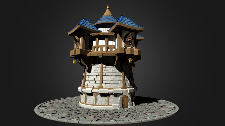 Mage Tower 3D Model