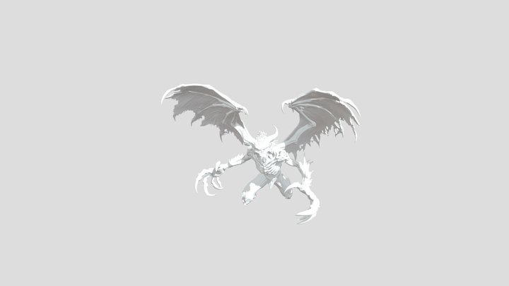 Demon at Dusk 3D Model