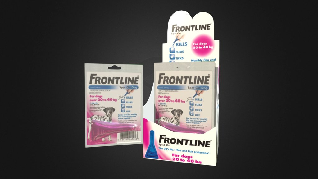 Frontline Spot-on Single Pack 20 to 40 Kgs