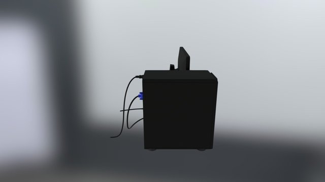 Computer parts 3D Model