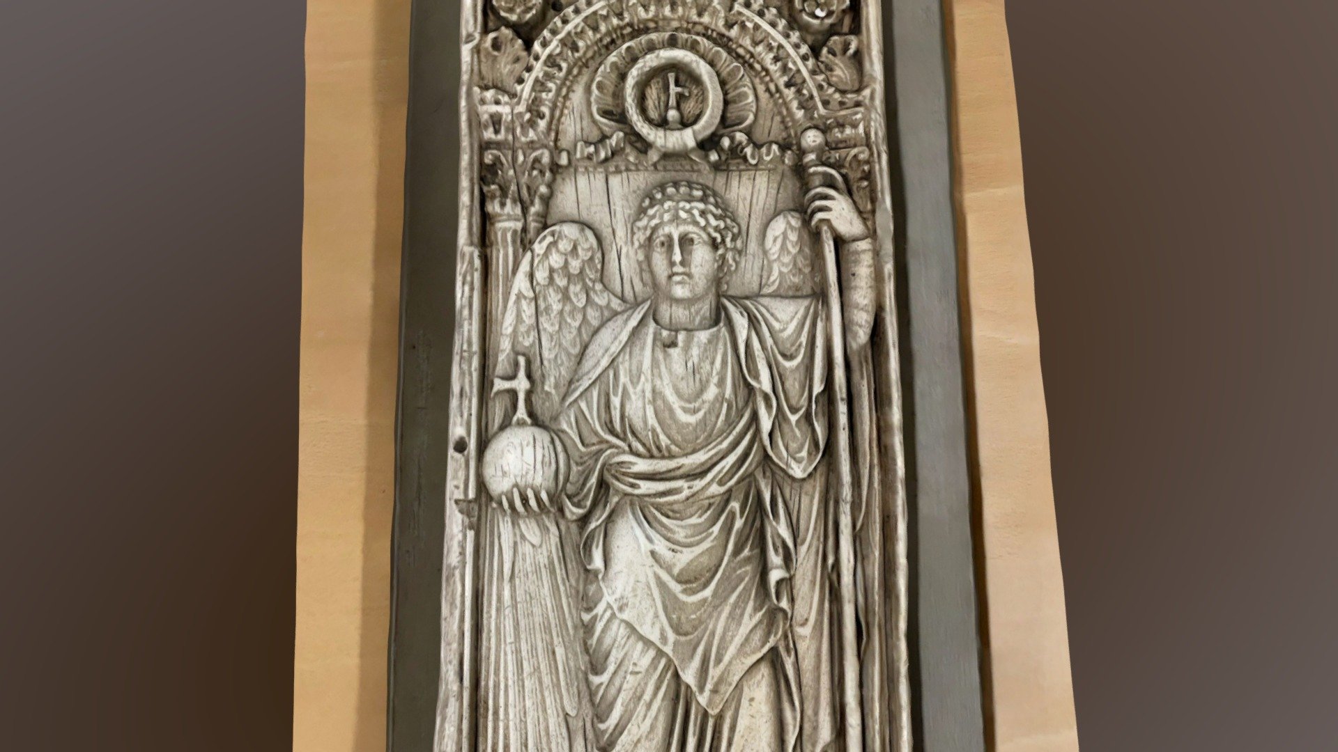 Consular Diptych 3D model by The Imaging Center at Smith College