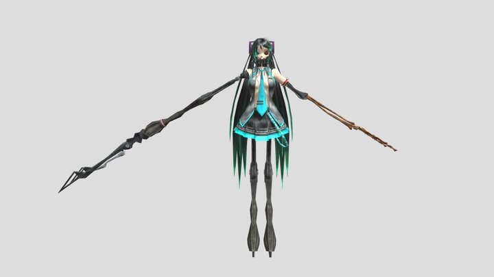 Miku 3D models - Sketchfab