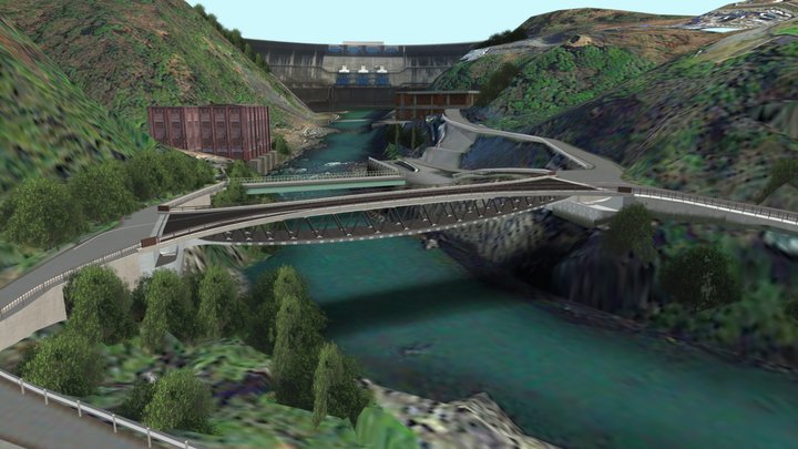 白虹橋 3D Model