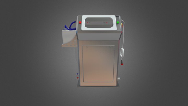 Станция гигиены рук GRENT 017 R 3D Model