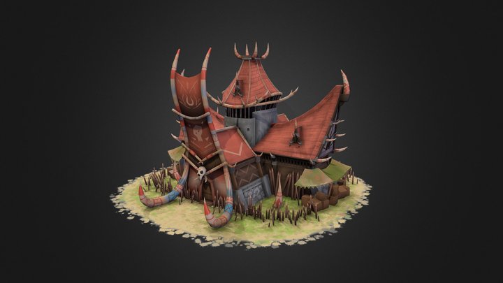 Fantasy Home 3D Model