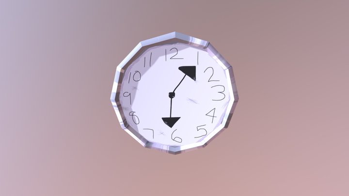 Clock Resub 2 Fbx 3D Model