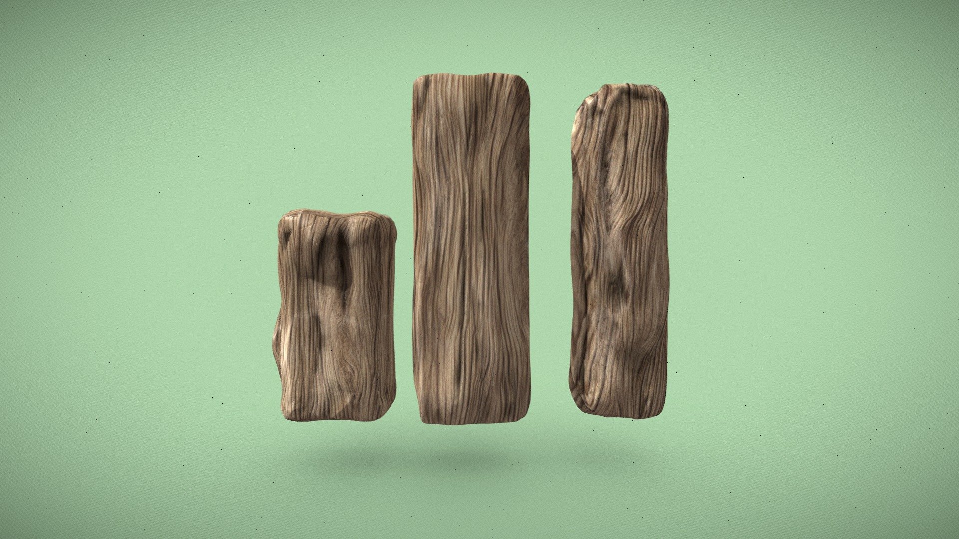 Amateur Wood Planks, Lacquered - 3D Model By Jerem.Watts [cabf474 ...