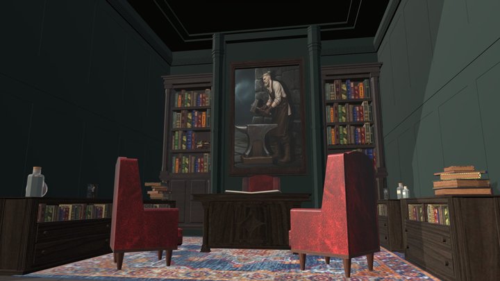 Office 3D Model