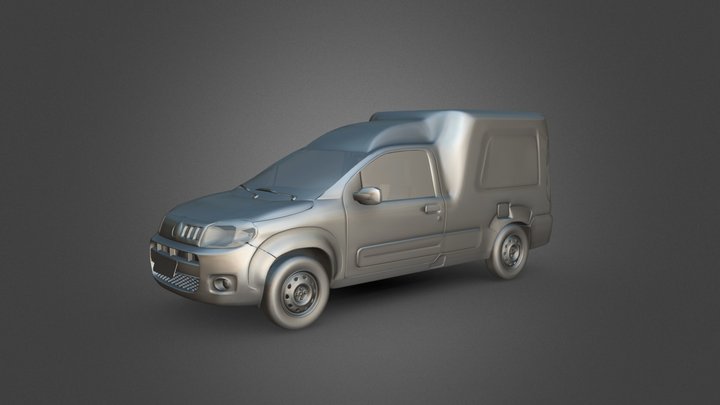 Fiat Fiorino 3D Model